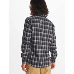 Marmot Fairfax Midweight Flannel - Men's -Ski Supplies Store fw23 marmot mensfairfaxmidweightflannel black 2