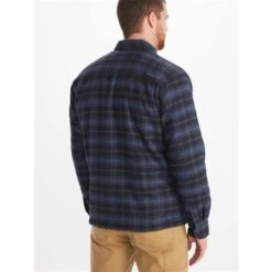 Marmot Ridgefield Heavyweight Sherpa Lined Flannel - Men's 10 Marmot Ridgefield Heavyweight Sherpa Lined Flannel - Men's -Ski Supplies Store fw23 marmot mensridgefieldheavyweightsherpalinedflannel storm 2