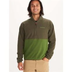 Marmot Rocklin 1/2 Zip - Men's 12 Marmot Rocklin 1/2 Zip - Men's -Ski Supplies Store fw23 marmot mensrocklinhalfzip norifoliage 1