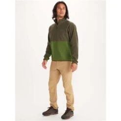 Marmot Rocklin 1/2 Zip - Men's 14 Marmot Rocklin 1/2 Zip - Men's -Ski Supplies Store fw23 marmot mensrocklinhalfzip norifoliage 3