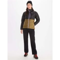 Marmot Highlander Jacket - Women's 10 Marmot Highlander Jacket - Women's -Ski Supplies Store fw23 marmot womenshighlanderjacket blackmilitarygreen 3