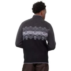 Obermeyer Brady ½ Zip Sweater - Men's 13 Obermeyer Brady ½ Zip Sweater - Men's -Ski Supplies Store fw23 obermeyer mensbradyhalfzipsweater coal 2