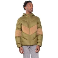 Obermeyer Breton Down Jacket - Men's -Ski Supplies Store fw23 obermeyer mensbretondownjacket tundra