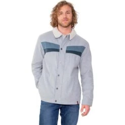 Obermeyer Condor Corduroy Jacket - Men's -Ski Supplies Store fw23 obermeyer menscondorcorduroyjacket shale