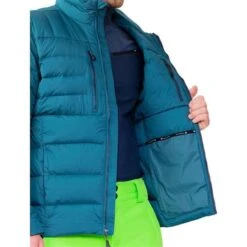 Obermeyer Klaus Down Jacket - Men's -Ski Supplies Store fw23 obermeyer mensklausdownjacket blueagave 4