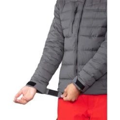 Obermeyer Klaus Down Jacket - Men's -Ski Supplies Store fw23 obermeyer mensklausdownjacket coal 3