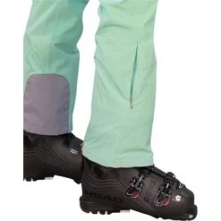 Obermeyer Bliss Bib Pant - Women's 25 Obermeyer Bliss Bib Pant - Women's -Ski Supplies Store fw23 obermeyer womensblissbibpant minttobe 4