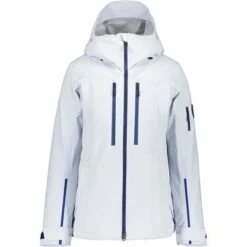 Obermeyer Highlands Shell Jacket - Women's -Ski Supplies Store fw23 obermeyer womenshighlandsshelljacket arcticfox 10