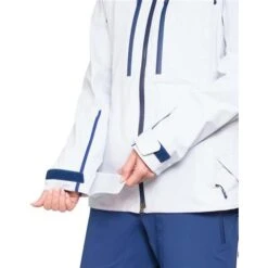 Obermeyer Highlands Shell Jacket - Women's -Ski Supplies Store fw23 obermeyer womenshighlandsshelljacket arcticfox 3