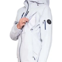 Obermeyer Highlands Shell Jacket - Women's -Ski Supplies Store fw23 obermeyer womenshighlandsshelljacket arcticfox 5