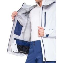 Obermeyer Highlands Shell Jacket - Women's -Ski Supplies Store fw23 obermeyer womenshighlandsshelljacket arcticfox 6