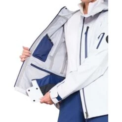 Obermeyer Highlands Shell Jacket - Women's -Ski Supplies Store fw23 obermeyer womenshighlandsshelljacket arcticfox 7