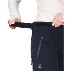 Obermeyer Highlands Shell Pant - Women's -Ski Supplies Store fw23 obermeyer womenshighlandsshellpant black 3