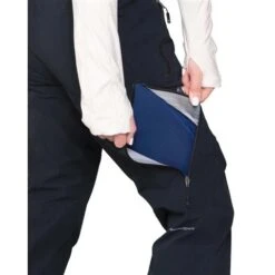 Obermeyer Highlands Shell Pant - Women's -Ski Supplies Store fw23 obermeyer womenshighlandsshellpant black 4