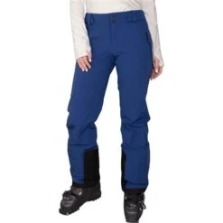 Obermeyer Highlands Shell Pant - Women's -Ski Supplies Store fw23 obermeyer womenshighlandsshellpant navy 1