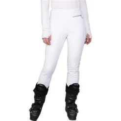 Obermeyer Jinks ITB Softshell Pant - Women's -Ski Supplies Store fw23 obermeyer womensjinksitbsoftshellpant white 1