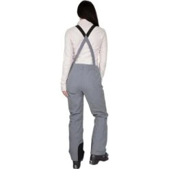 Obermeyer Malta Bib Overalls - Women's 22 Obermeyer Malta Bib Overalls - Women's -Ski Supplies Store fw23 obermeyer womensmaltabiboveralls blackdenim 3