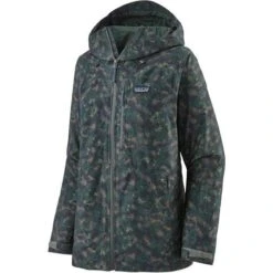 Patagonia Powder Town Jacket - Women's -Ski Supplies Store fw23 patagonia womenspowdertownjacket snowpinepinyongreen