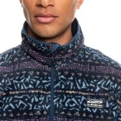 Quiksilver Aker HZ Fleece - Men's 10 Quiksilver Aker HZ Fleece - Men's -Ski Supplies Store fw23 quiksilver mensakerhzfleece dustyorchidnordicchannel 3