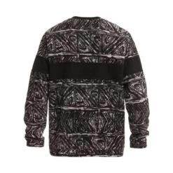 Quiksilver Flame On Fleece - Men's -Ski Supplies Store fw23 quiksilver mensflameonfleece highheritagesnowwhite 3