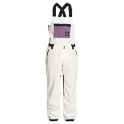 Quiksilver Fly High Bib - Men's 7 Quiksilver Fly High Bib - Men's -Ski Supplies Store fw23 quiksilver mensflyhighbib snowwhite 3