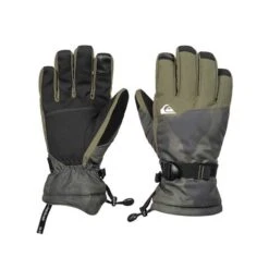 Quiksilver Mission Glove - Men's -Ski Supplies Store fw23 quiksilver mensmissionglove trueblackfadeoutcamo 1