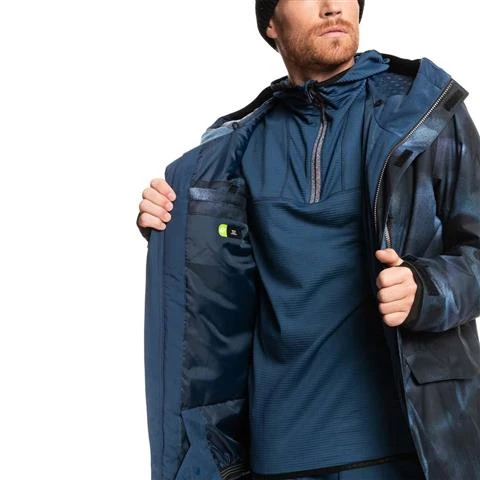 Quiksilver Mission Printed Jacket - Men's 6 Quiksilver Mission Printed Jacket - Men's - Image 6