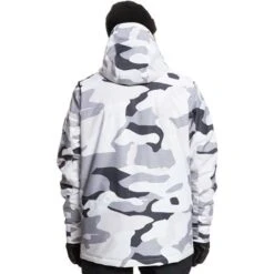 Quiksilver Mission Printed Jacket - Men's 27 Quiksilver Mission Printed Jacket - Men's -Ski Supplies Store fw23 quiksilver mensmissionprintedjacket snowwhitecamopower 2