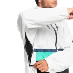 Quiksilver Steeze Jacket - Men's 8 Quiksilver Steeze Jacket - Men's -Ski Supplies Store fw23 quiksilver menssteezejacket snowwhite 4