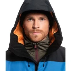 Quiksilver Sycamore Jacket - Men's 23 Quiksilver Sycamore Jacket - Men's -Ski Supplies Store fw23 quiksilver menssycamorejacket trueblack 4