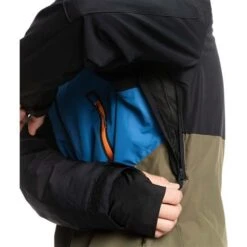 Quiksilver Sycamore Jacket - Men's 25 Quiksilver Sycamore Jacket - Men's -Ski Supplies Store fw23 quiksilver menssycamorejacket trueblack 6