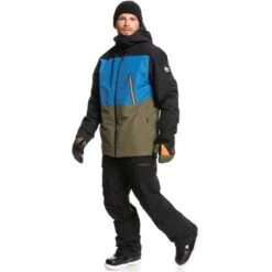 Quiksilver Sycamore Jacket - Men's 27 Quiksilver Sycamore Jacket - Men's -Ski Supplies Store fw23 quiksilver menssycamorejacket trueblack 7