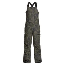 Quiksilver Utility Bib - Men's -Ski Supplies Store fw23 quiksilver mensutilitybib trueblackfadeoutcamo 8