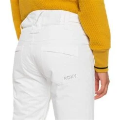 Roxy Backyard Pant - Women's -Ski Supplies Store fw23 roxy womensbackyardpant brightwhite 8