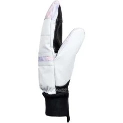 Roxy Chloe Kim Mitt - Women's -Ski Supplies Store fw23 roxy womenschloekimmitt grayvioletmarble 3