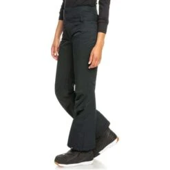 Roxy Diversion Pant - Women's -Ski Supplies Store fw23 roxy womensdiversionpant trueblack 2