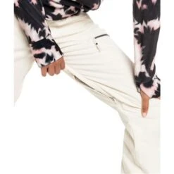 Roxy Nadia Pant - Women's -Ski Supplies Store fw23 roxy womensnadiapant egret 4