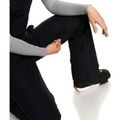 Roxy Rideout Bib Pant - Women's -Ski Supplies Store fw23 roxy womensrideoutbibpant trueblack 5