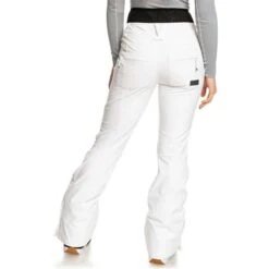 Roxy Rising High Pant - Women's -Ski Supplies Store fw23 roxy womensrisinghighpant brightwhite 3