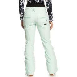 Roxy Rising High Pant - Women's - 2024 Model -Ski Supplies Store fw23 roxy womensrisinghighpant fairaqua 3