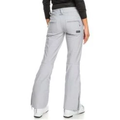 Roxy Rising High Pant - Women's - 2024 Model -Ski Supplies Store fw23 roxy womensrisinghighpant heathergrey 3