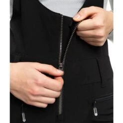 Roxy Summit Bib Pant - Women's -Ski Supplies Store fw23 roxy womenssummitbibpant trueblack 5