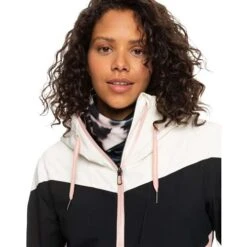 Roxy Winter Haven Jacket - Women's -Ski Supplies Store fw23 roxy womenswinterhavenjacket mellowrose 4