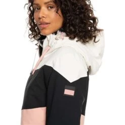 Roxy Winter Haven Jacket - Women's -Ski Supplies Store fw23 roxy womenswinterhavenjacket mellowrose 5