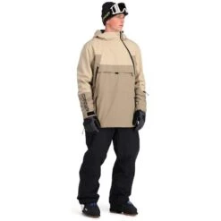 Spyder All Out Anorak - Men's 29 Spyder All Out Anorak - Men's -Ski Supplies Store fw23 spyder mensalloutanorak timberwolf 3