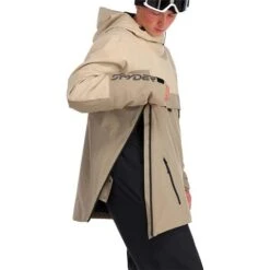 Spyder All Out Anorak - Men's 30 Spyder All Out Anorak - Men's -Ski Supplies Store fw23 spyder mensalloutanorak timberwolf 4