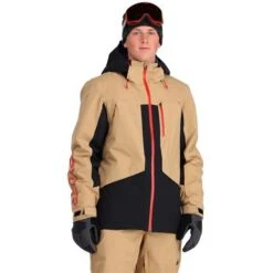 Spyder Anthem GTX Insulated Jacket - Men's 37 Spyder Anthem GTX Insulated Jacket - Men's -Ski Supplies Store fw23 spyder mensanthemgtxinsulatedjacket tanninblack 1