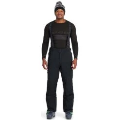 Spyder Bormio GTX Pant - Men's -Ski Supplies Store fw23 spyder mensbormiogtxpant black 2