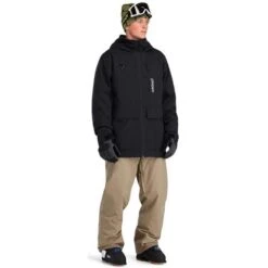 Spyder Field GTX Jacket - Men's -Ski Supplies Store fw23 spyder mensfieldgtxjacket black 3