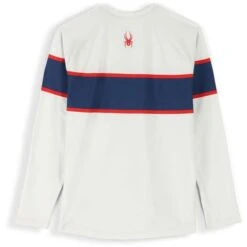 Spyder Pump Lightweight Crew Neck - Men's -Ski Supplies Store fw23 spyder menspumplightweightcrewneck glacier 2